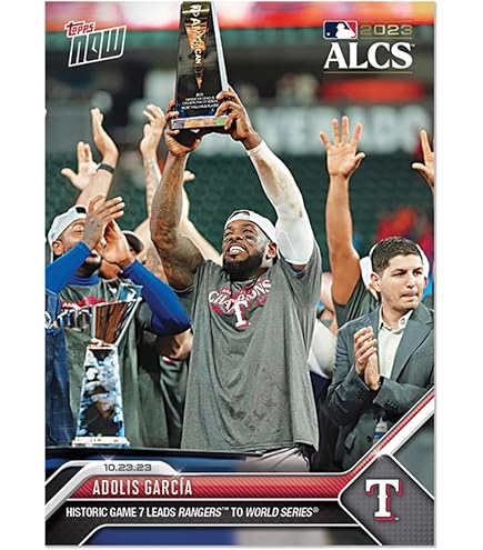 TOPPS NOW 2023 WorldSeries  レンジャーズセット 2023 World Series Champions - Texas Rangers - MLB TOPPS